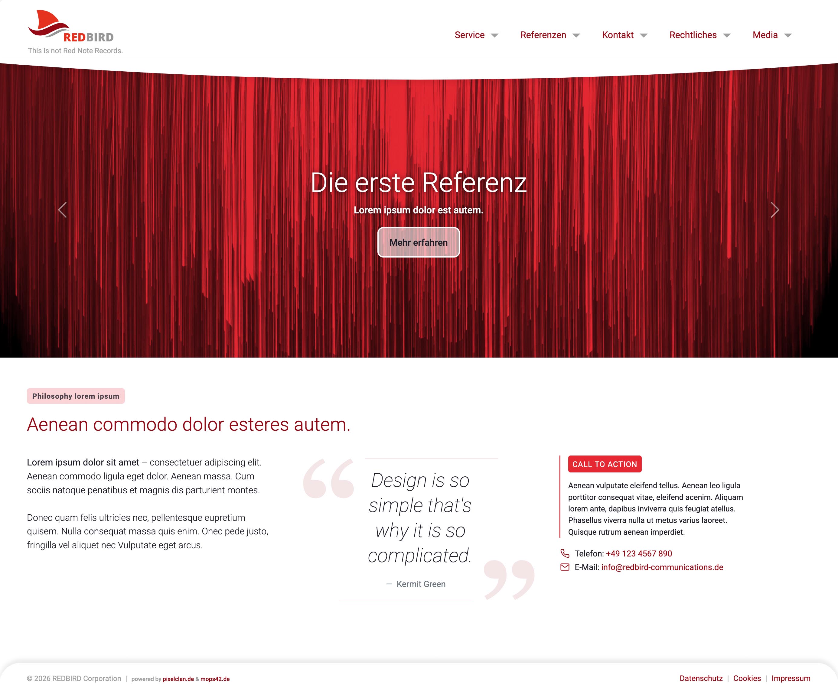 mops42 Layout Beispiel Redbird Desktop